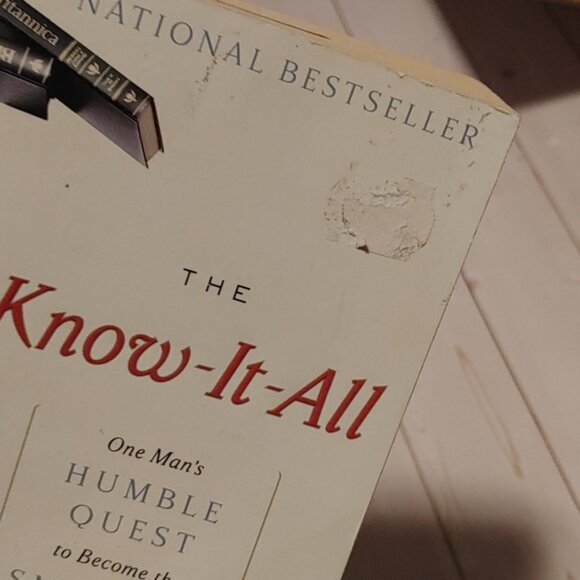 3/$13 The Know-It-All By A.J.jacobs Adult Non Fiction Book - Picture 2 of 5